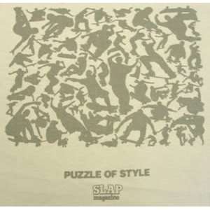  Slap Skateboard Magazine Puzzle of Style T Shirt Size 
