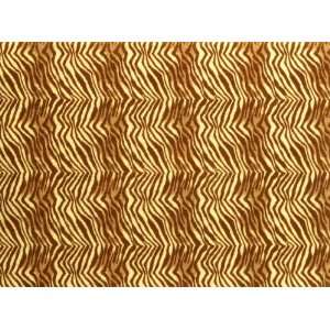  Printz Felt 9 x 12 Craft Cut Brown Zebra Fabric By The 