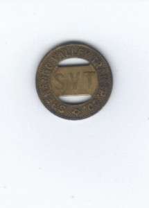 VINTAGE SHENANGO VALLEY TRANSP.CO. TRANSPORTATION TOKEN  