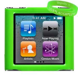  Premium Green Hard Shell Snap Case for Apple iPod Nano 6th 