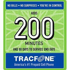  TRACFONE MINUTES, REFILL, TOP UP, RECHARGE, PREPAID $40 (E 