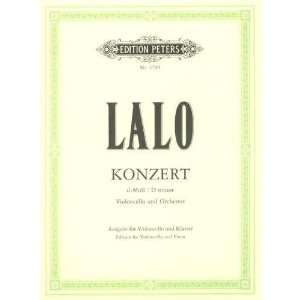  Lalo, Edouard   Concerto in d minor   Cello and Piano 