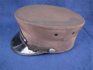 Vintage Boston & Maine Railroad Trainman Cane Hat Cap  
