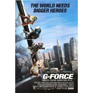  G Force Original Movie Poster Double Sided 27x40
