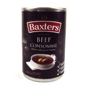 Baxters Luxury Beef Consomme Soup 415g  Grocery & Gourmet 