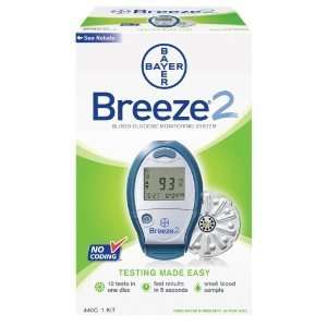 Bayer Diagnostics Breeze 2 Meter Retail   Sku AMS1440