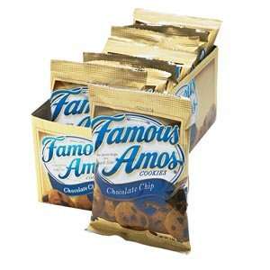 Famous Amos Chocolate Chip Cookies 2 oz/pk 8 pks/box  