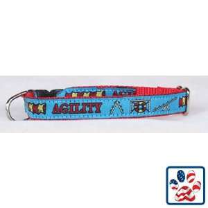  Agility Collar and Lead Set (Small) Red