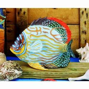  Museum Quality Blue Tang Tropical Fish Statue,14