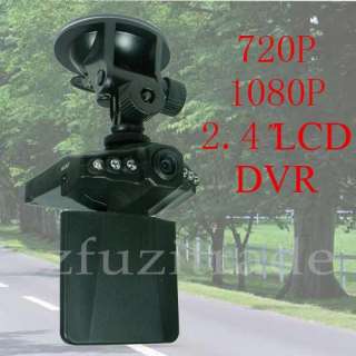 1080P Night Vision Car HD LCD DVR IR Camera Video Travel Racing Track 