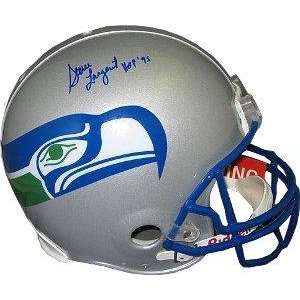  Signed Steve Largent Helmet   Fs Proline   Autographed NFL 