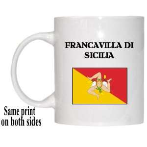  Italy Region, Sicily   FRANCAVILLA DI SICILIA Mug 