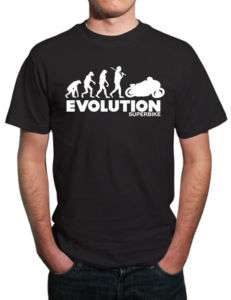 Evolution of Superbike Motorbike T Shirt. All Sizes  