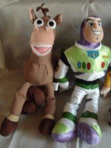 Up for auction is 4 plush dolls from Toy Story 3. These plush dolls 