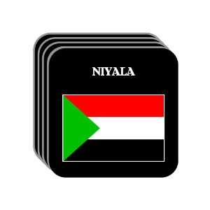  Sudan   NIYALA Set of 4 Mini Mousepad Coasters 