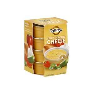 Tostitos Spicy Nacho Cheese Dip   4 2.5 Oz Cups (Pack of 3)