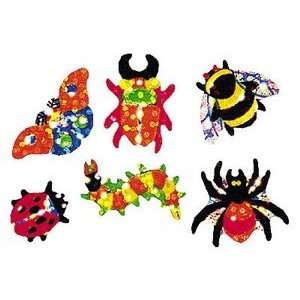  STICKERS SPARKLE BEAMING BUGS Toys & Games