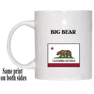    US State Flag   BIG BEAR, California (CA) Mug 