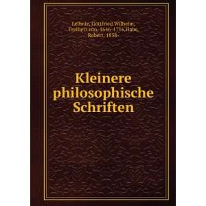  Schriften (German Edition) Gottfried Wilhelm Leibniz Books