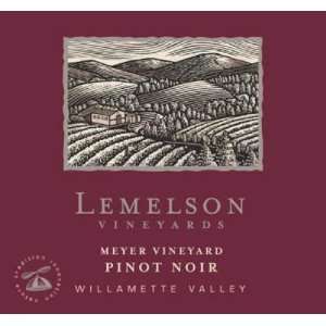  2008 Lemelson Meyer Vineyard Pinot Noir 750ml Grocery 
