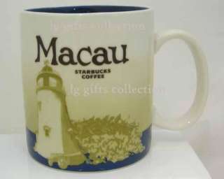 New Starbucks Collector 16oz Mug MACAU Lighthouse 2009  