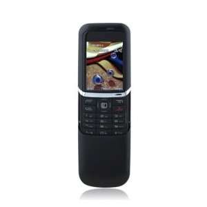   Band JAVA Bluetooth Metal Cover Slide Cell Phone Black Electronics