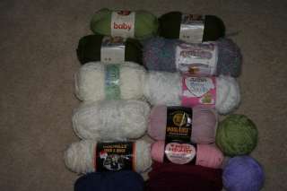  Assorted Wool Acrylic Yarn BABY Vannas Lion Organic Knitting  