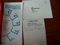 1988 HANGMAN word guessing board game vintage spelling educational 