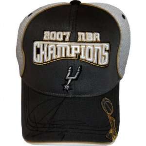 Tony Parker San Antonio Spurs Autographed 2007 Champs Hat  