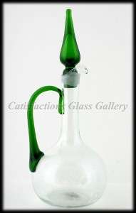   piece of blenko art glass was designed back in the days of pre