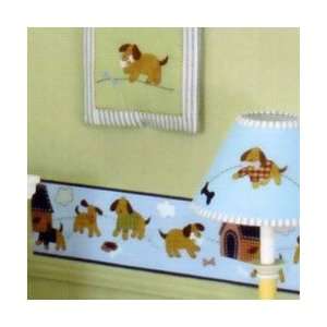 Playful Puppies Wall Border