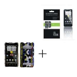 HTC SUPERSONIC 4G Color Camouflage Premium Designer Hard Protector 
