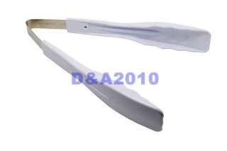   Plastic Salad bread Bar serving Tong Gripper Stainless steel  
