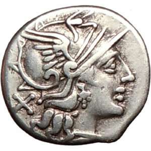 Roman Republic 151BC Pub. Sulla Authentic Ancient Silver Coin ROMA 