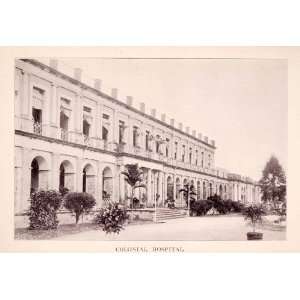   Colonial Hospital Port Spain Trinidad Tobago Historic Image   Original