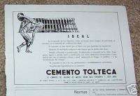 1966 Cemento Tolteca   cement concrete sports arena AD  