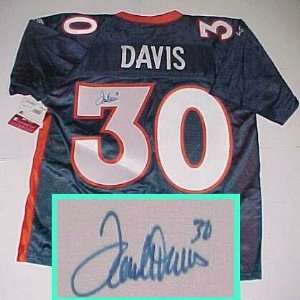 Terrell Davis Hand Signed NFL Starter Jersey
