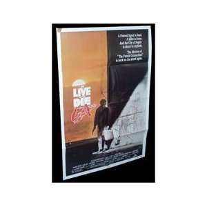  To Live And Die in L A Movie Poster 1985 