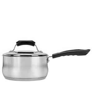  Berndes 2 Qt. Stainless Steel Covered Saucepan Kitchen 
