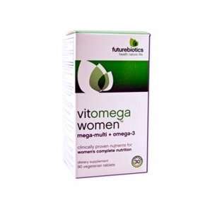  Futurebiotics VitOmega Women Mega Multi plus Omega 3 90 