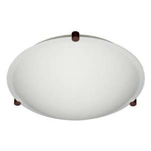 Besa Lighting 9680 / 9681 / 9682 Trio Flush Mount in Polished Nickel