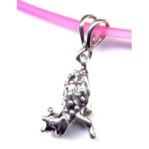  13 Pink Frog Prince Necklace Sterling Silver Jewelry 