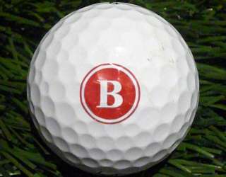 RED  B  Logo Golf Ball  
