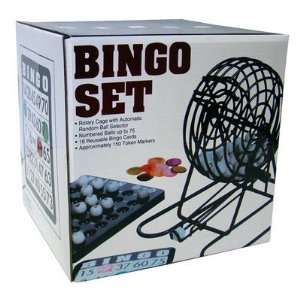  Bingo Game Set Various Translucent Colors Metal Casino Supplies 