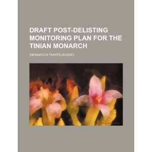   monitoring plan for the Tinian monarch (Monarcha takatsukasae