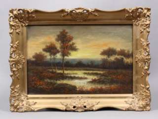   Listed Signed Dupre Antique French Barbizon School Oil Painting  