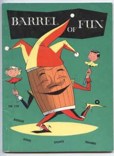 BARREL OF FUN, SC book/ Kids guide to Jokes & Tricks   