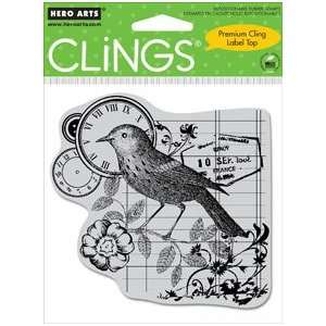  Cling Rubber Stamp Timely Bird Electronics