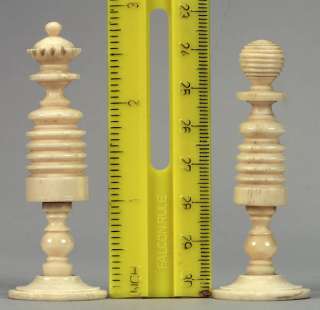 05641 Victorian Barleycorn   Olde English   Chess Set  