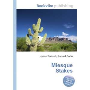  Miesque Stakes Ronald Cohn Jesse Russell Books